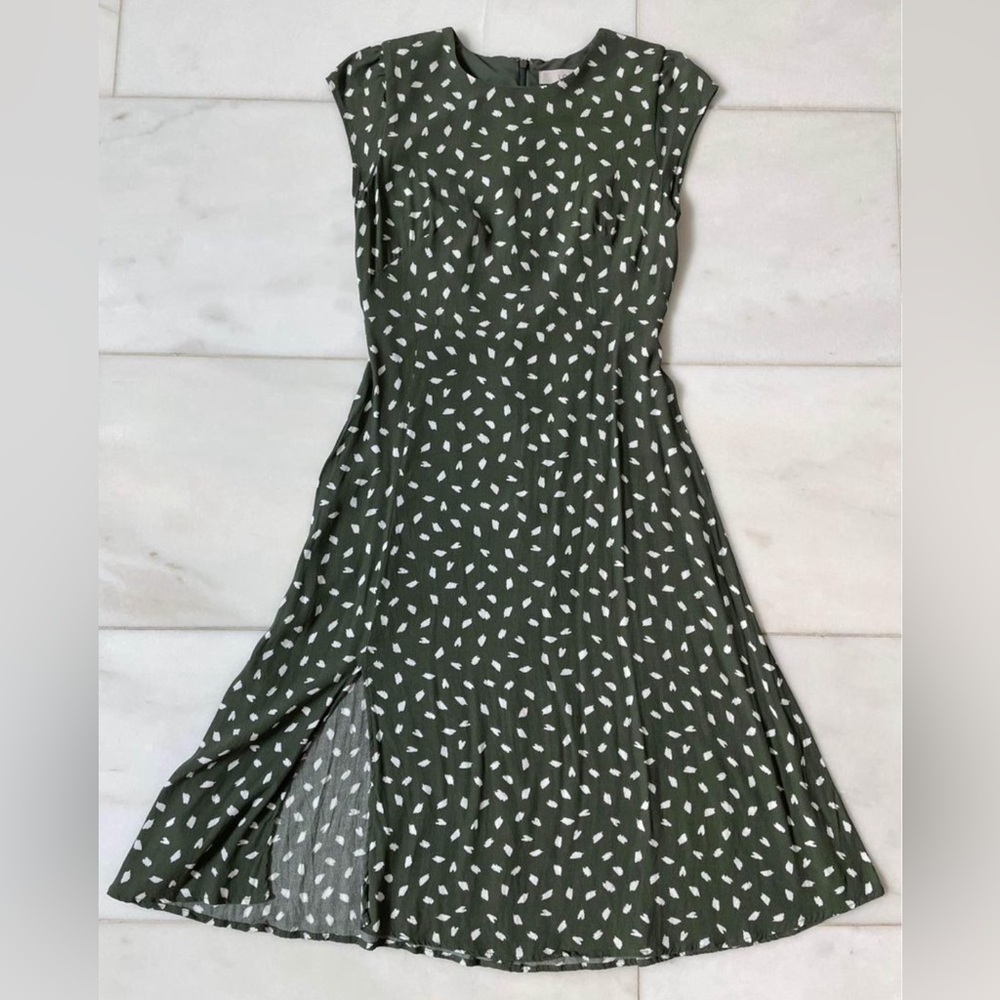 SOLD ❌ Loft Green Dress